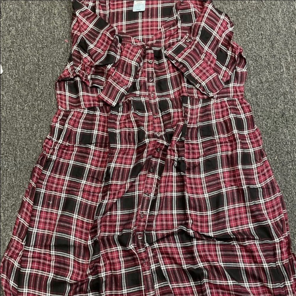 🎉HOST PIC!🎉🍷Torrid Plaid Dress - Picture 5 of 11